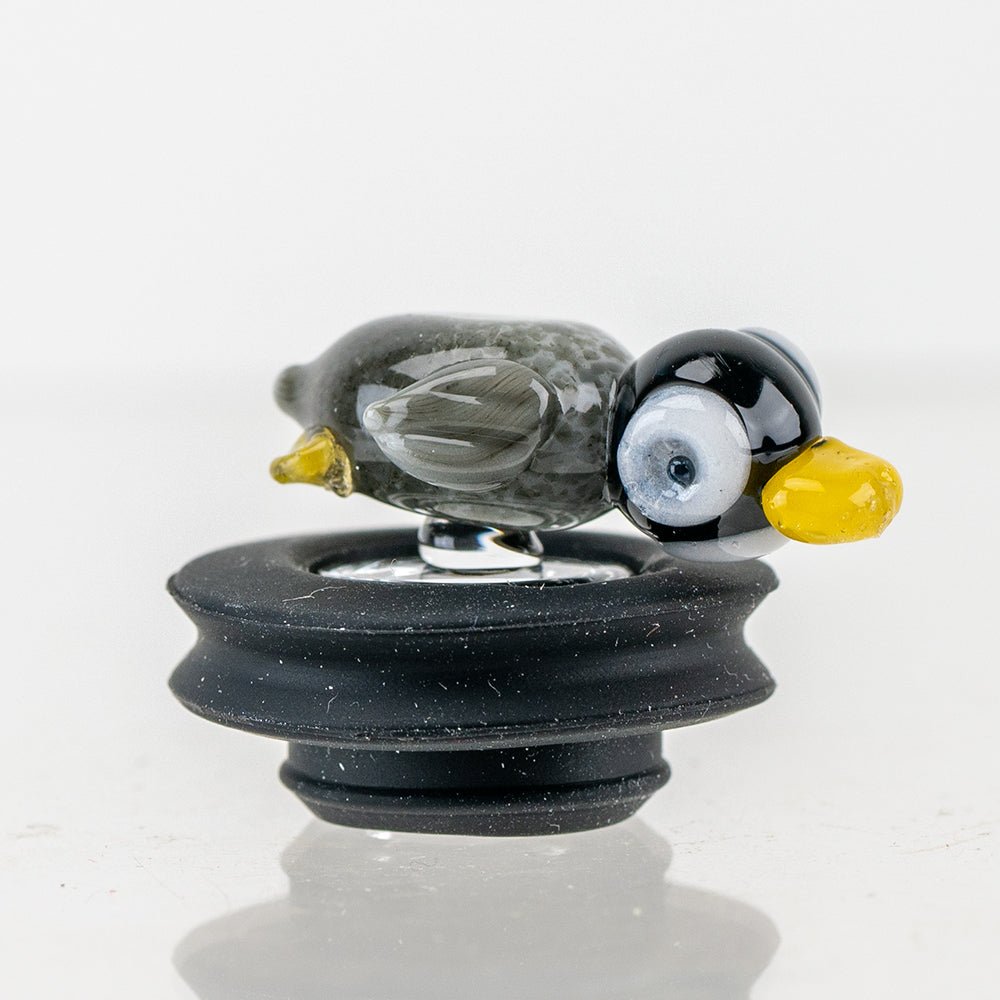 Empire Glassworks Penguin Puffco Oculus Glass Carb Cap