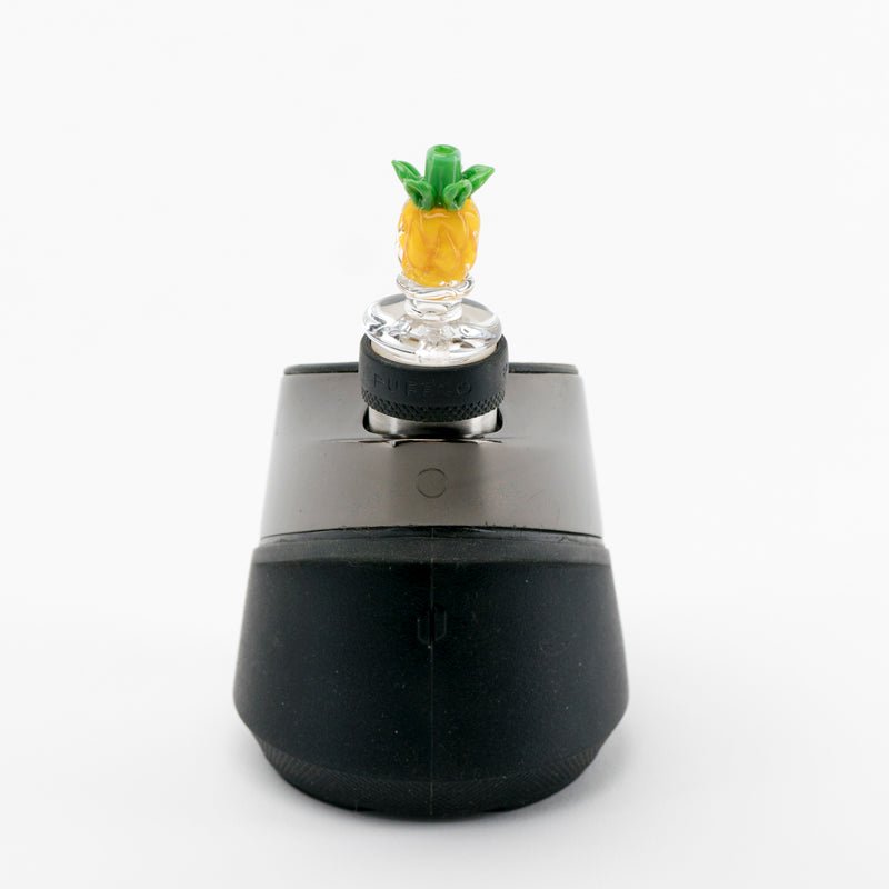 Empire Glassworks Pineapple Puffco Peak Glass Carb Cap