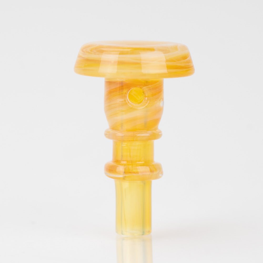 Empire Glassworks PuffCo Peak Pro 3D XL Chamber 玻璃搖桿蓋 - 日出