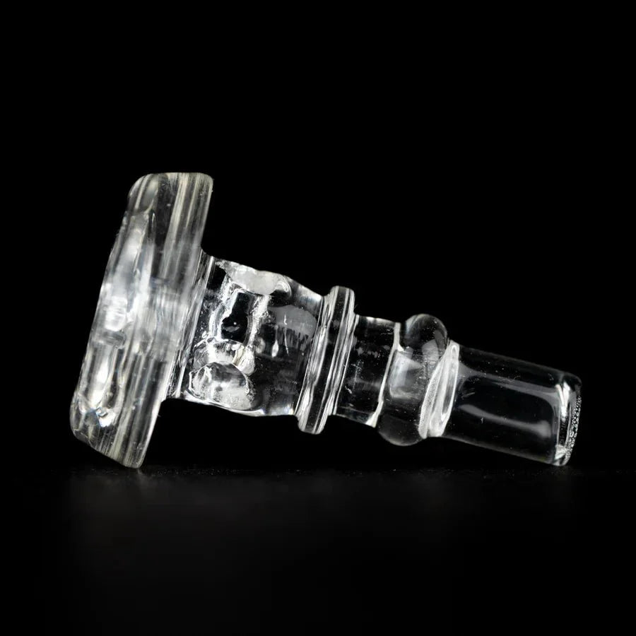 Empire Glassworks PuffCo Peak Pro 3D XL Chamber Glass Joystick Cap - UV Pink