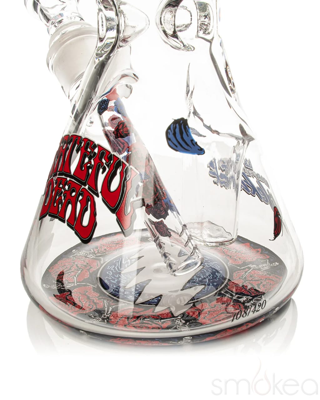 GEAR Premium x Grateful Dead 12 英寸 7mm 限量版 Bertha Sidekick 水煙斗