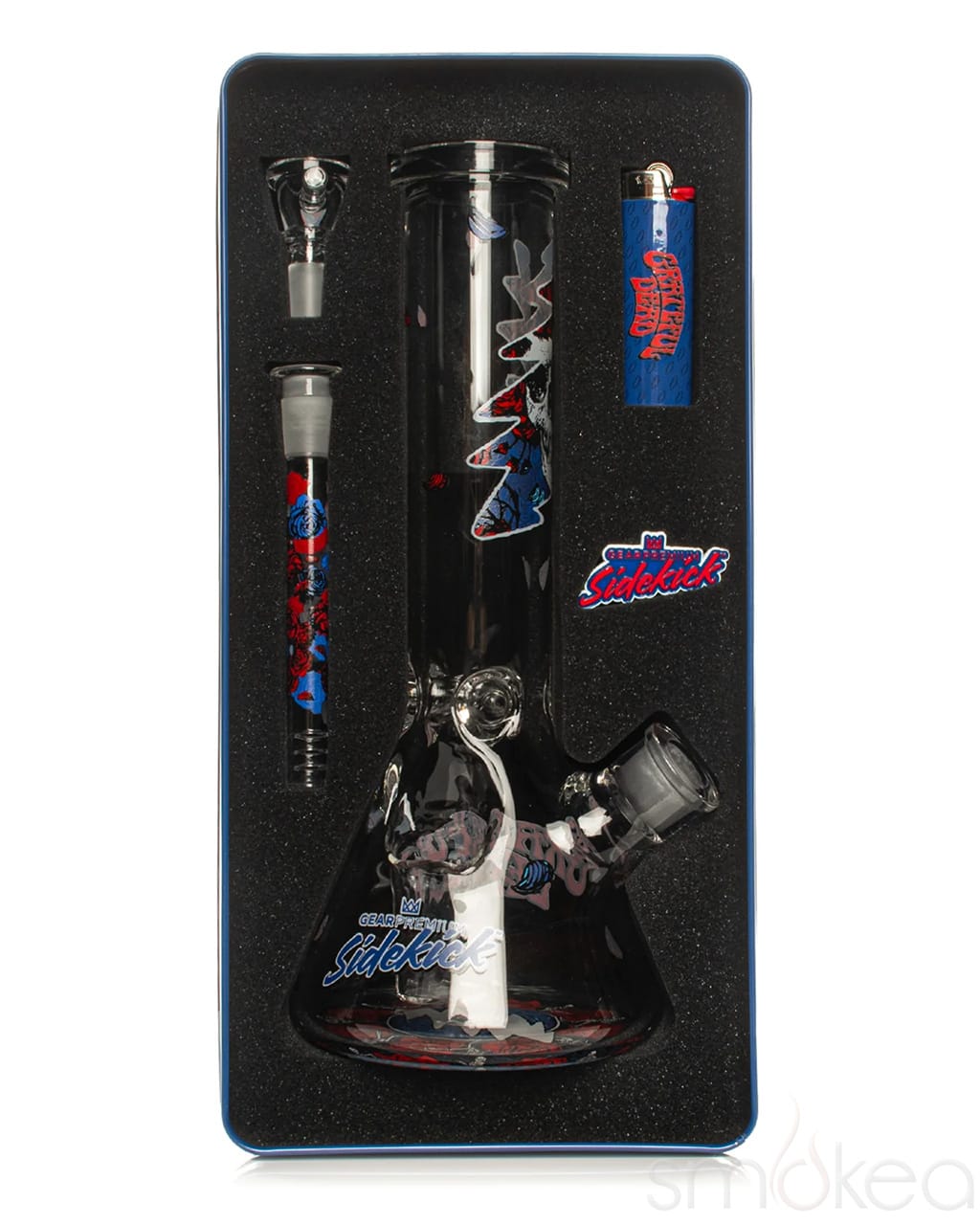 GEAR Premium x Grateful Dead 12 英寸 7mm 限量版 Bertha Sidekick 水煙斗