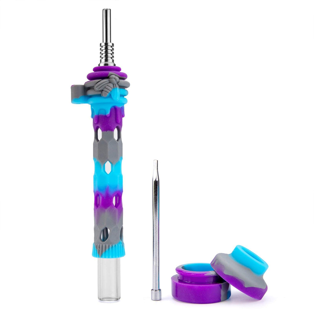 Glass Dab Straw Silicone Sleeve