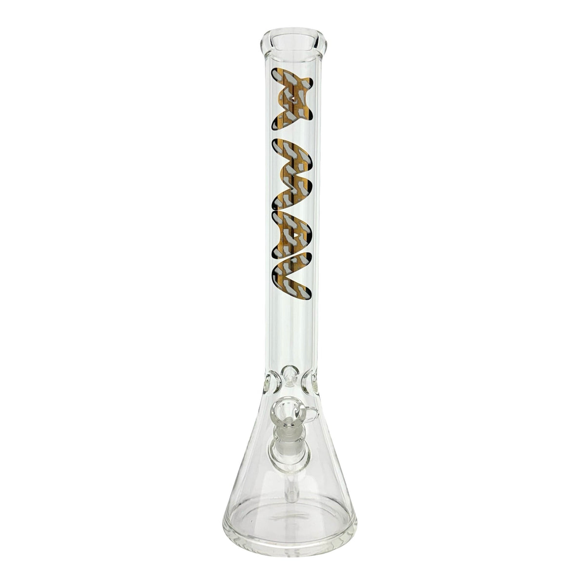18" MAV Specialty Decal slab Logo Beaker Bong collection