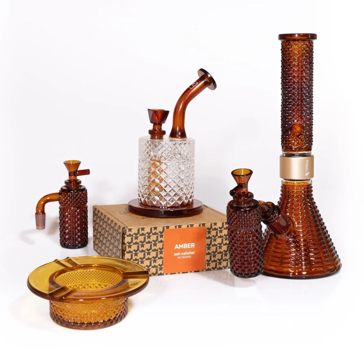 Jane West x Prism Ash Catcher 14mm 90° | Amber