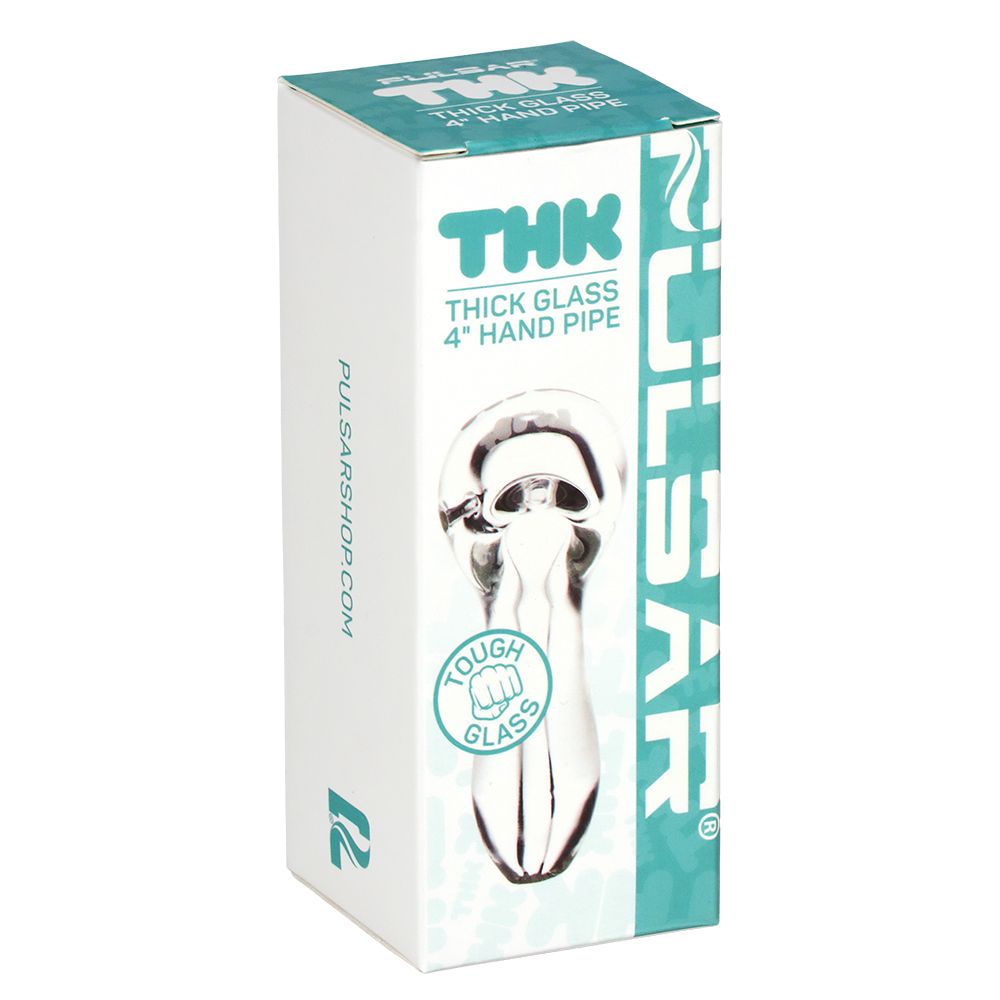 Pulsar "THK" 9mm 玻璃煙斗 - 4 英寸