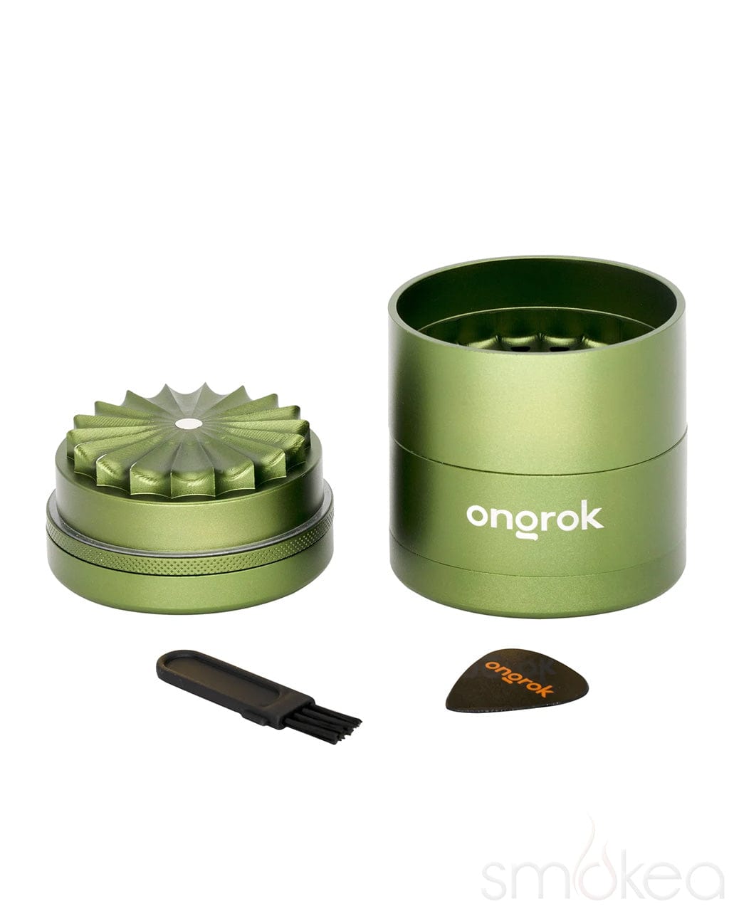 ONGROK 花瓣式無齒鋁製研磨收納罐