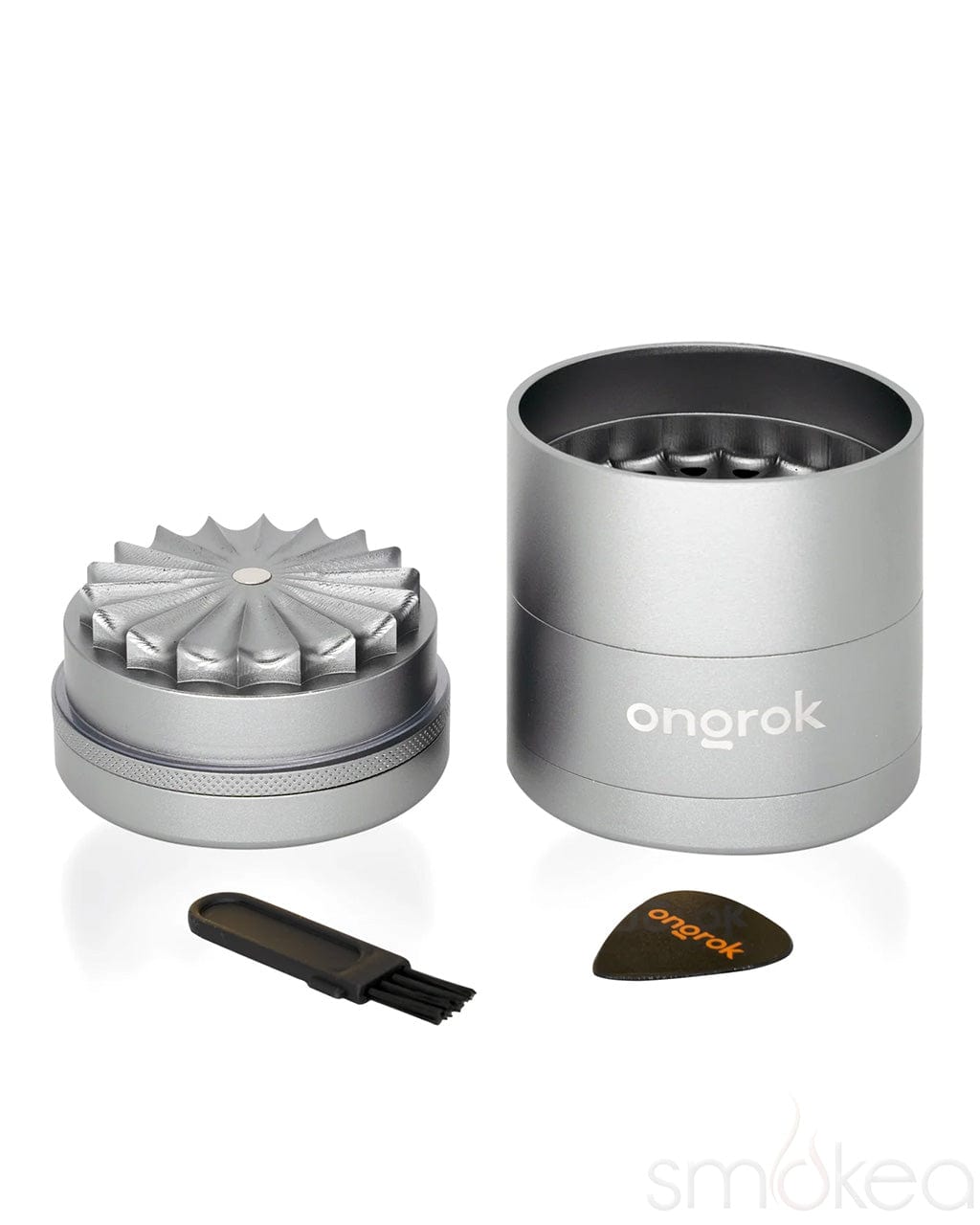 ONGROK 花瓣式無齒鋁製研磨收納罐