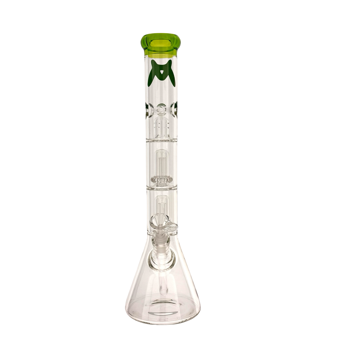 18" Double UFO Beaker Bong