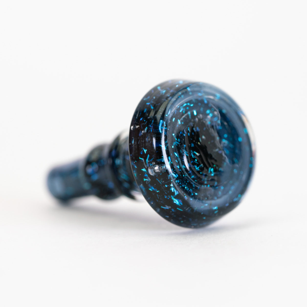 Empire Glassworks PuffCo Peak Pro 3D XL Chamber 玻璃搖桿帽 - 黑色星雲