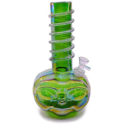 Pipa de agua de vidrio suave - Alien (11")