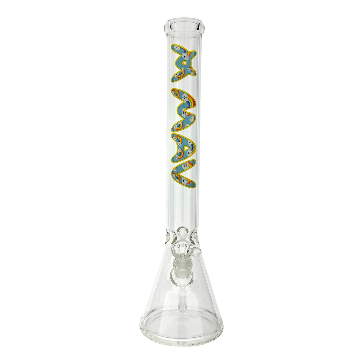 18" MAV Specialty Decal slab Logo Beaker Bong collection