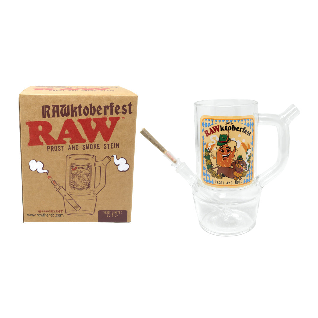 RAW RAWktoberfest 啤酒節專用煙燻啤酒杯 – 7.5 英吋