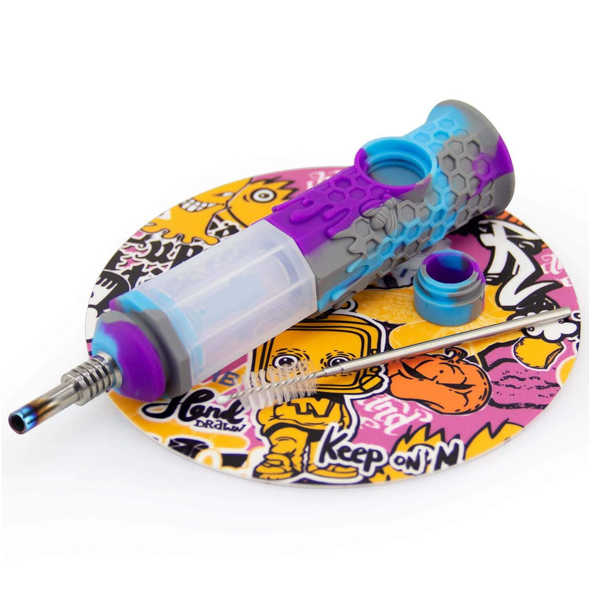 Honeycomb Honey Straw Kit