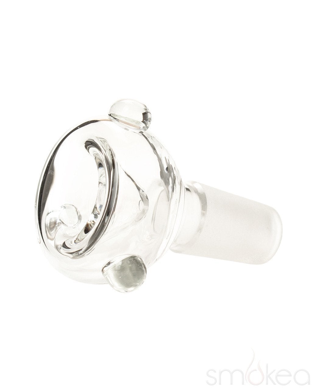 SMOKEA 18mm 玻璃對玻璃泡泡碗