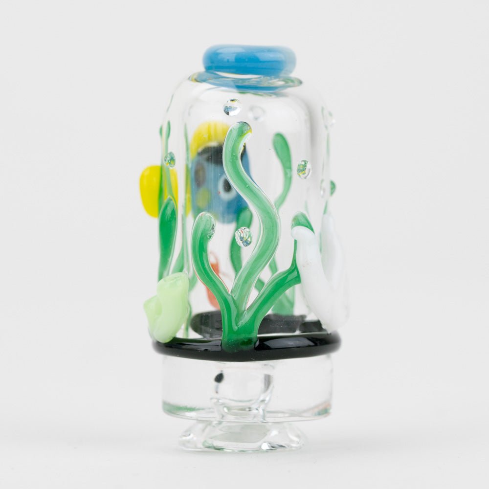 Empire Glassworks Puffco Pivot 玻璃吸嘴 - 海底世界