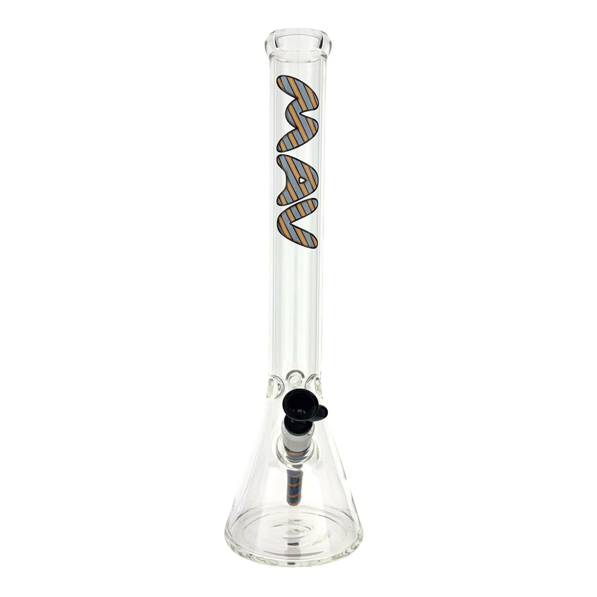 18" 5mm Classic Beaker Bong WigWag Stem Match