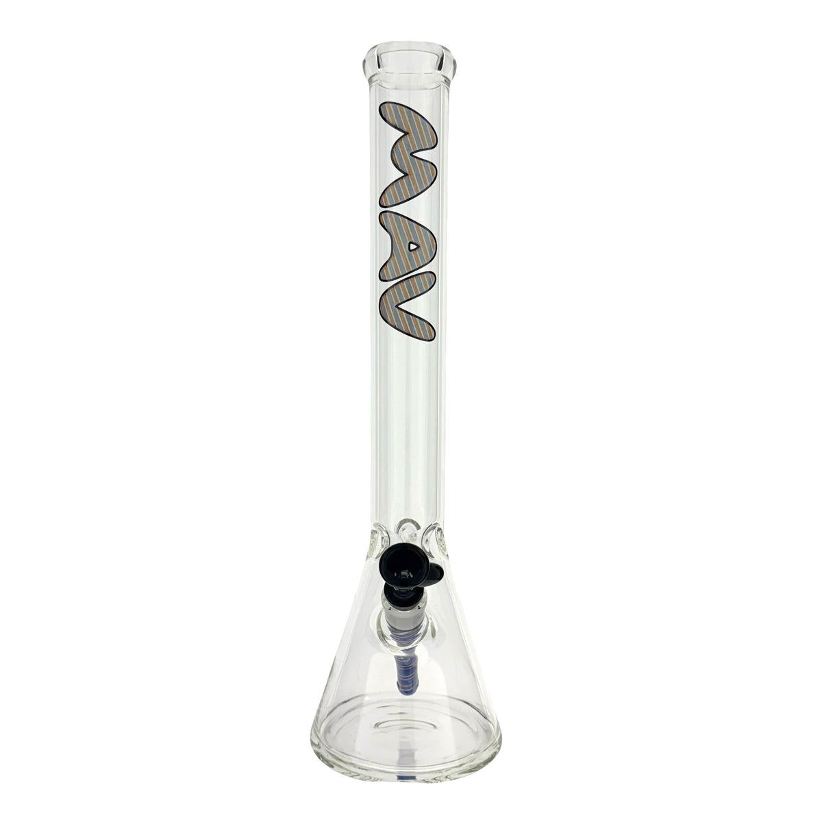 18" 5mm Classic Beaker Bong WigWag Stem Match