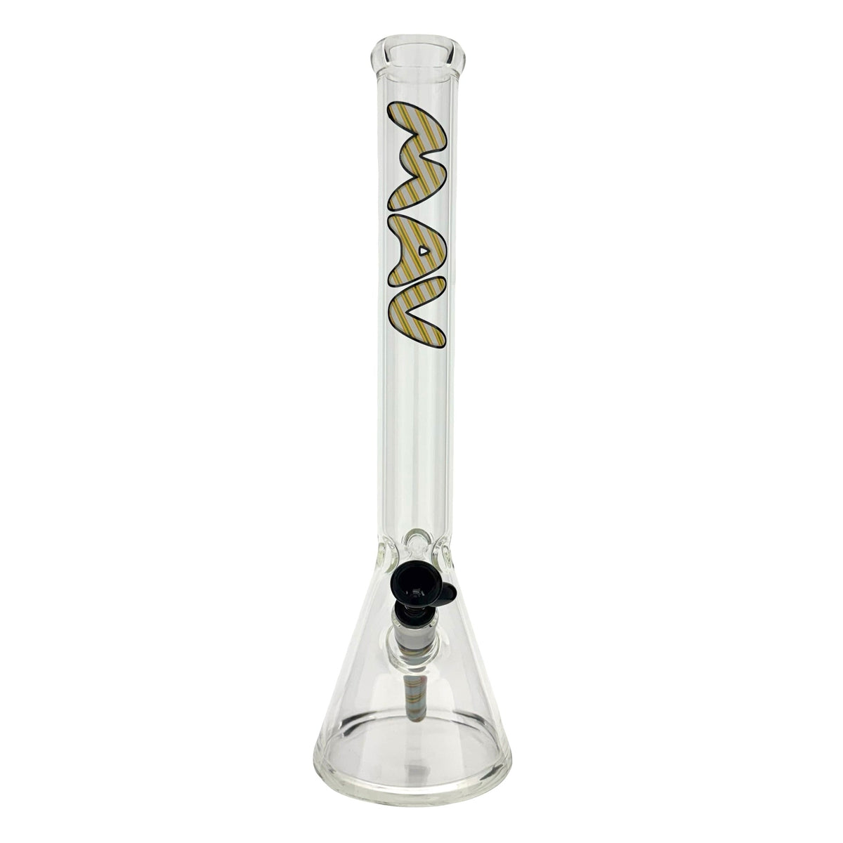 18" 5mm Classic Beaker Bong WigWag Stem Match