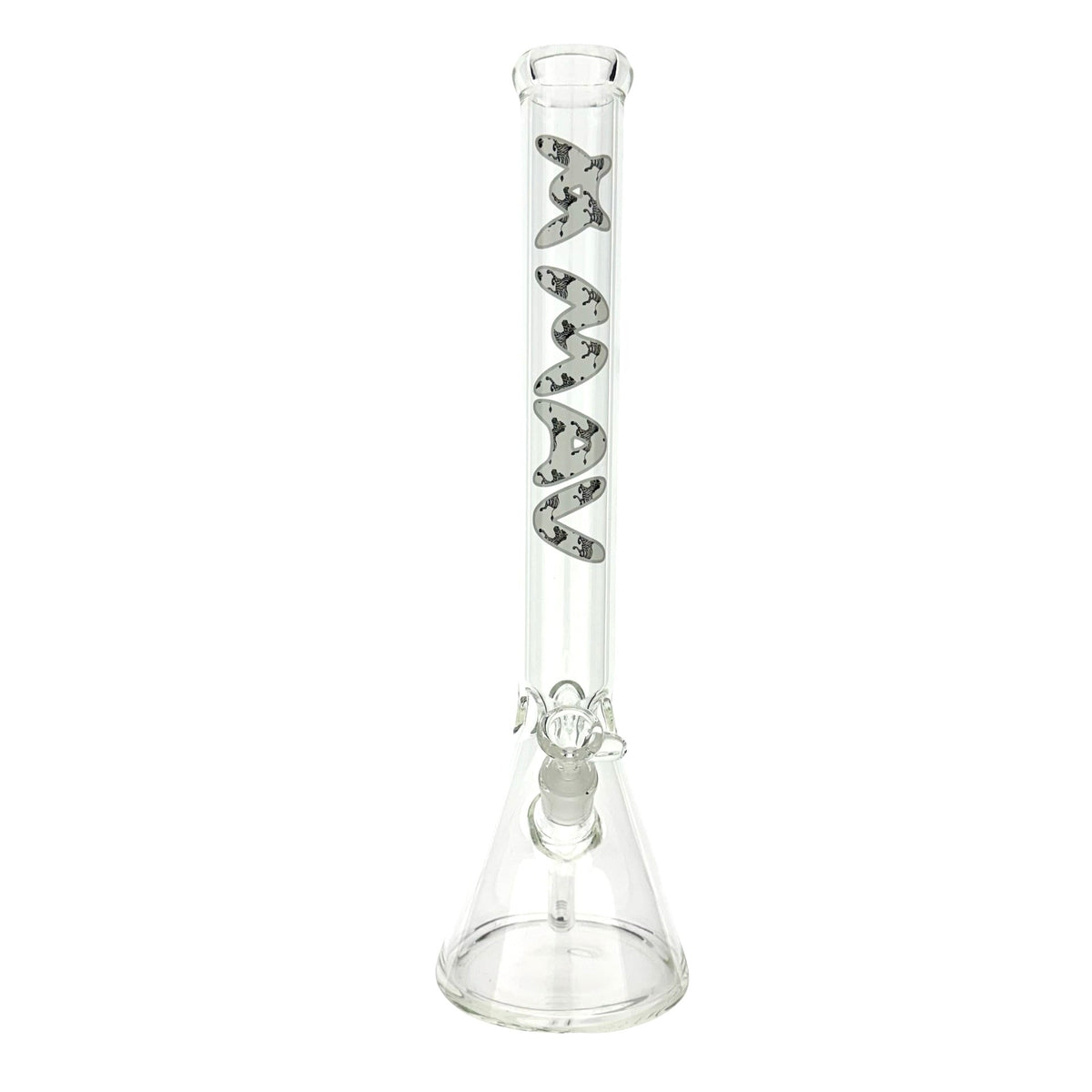 18" MAV Specialty Decal slab Logo Beaker Bong collection