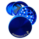 AFM Sir Shredalot 4-Piece Metal Herb Grinder – 63mm Aluminum