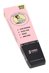 Blazy Susan King Size Pre-Rolled Cones – 3/Pack – 21-Count Display
