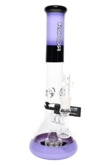ROOR Tech 14″ Multicolor Beaker Bong with Perc – 5 mm Thick