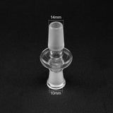 14mm Male to 10mm Female Glass Adapter