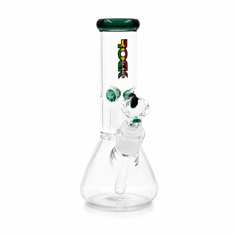 Bong tipo beaker de 8 pulgadas con domo esmerilado Rock Glass