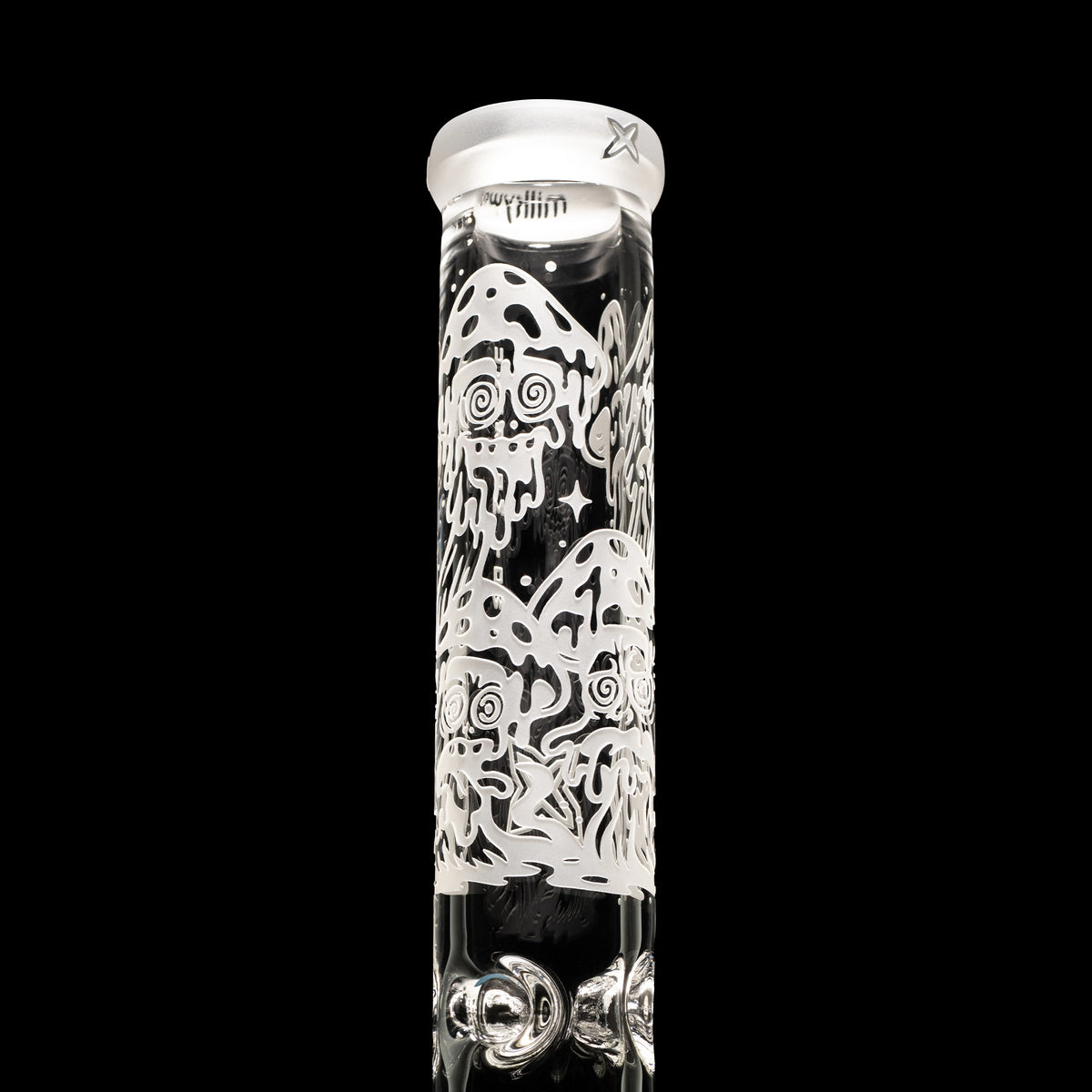 Mushroom Town 14 英寸 Collins 濾冰器燒杯水煙壺