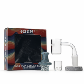 Rock Glass Quartz Banger Set