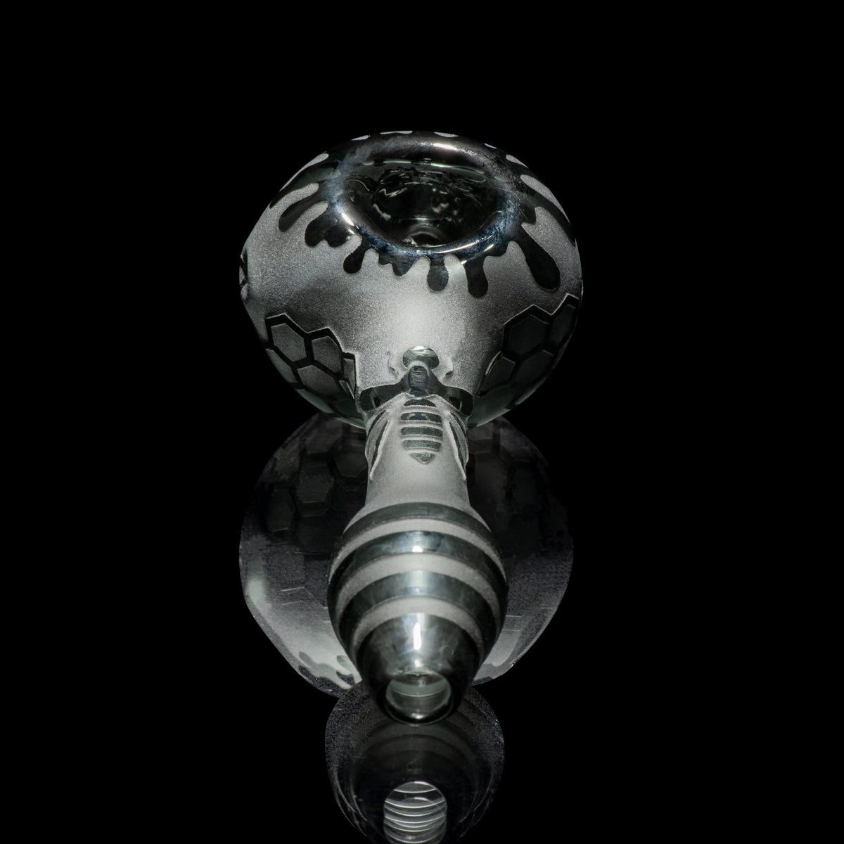 Pipa de mano con forma de colmena para fumar