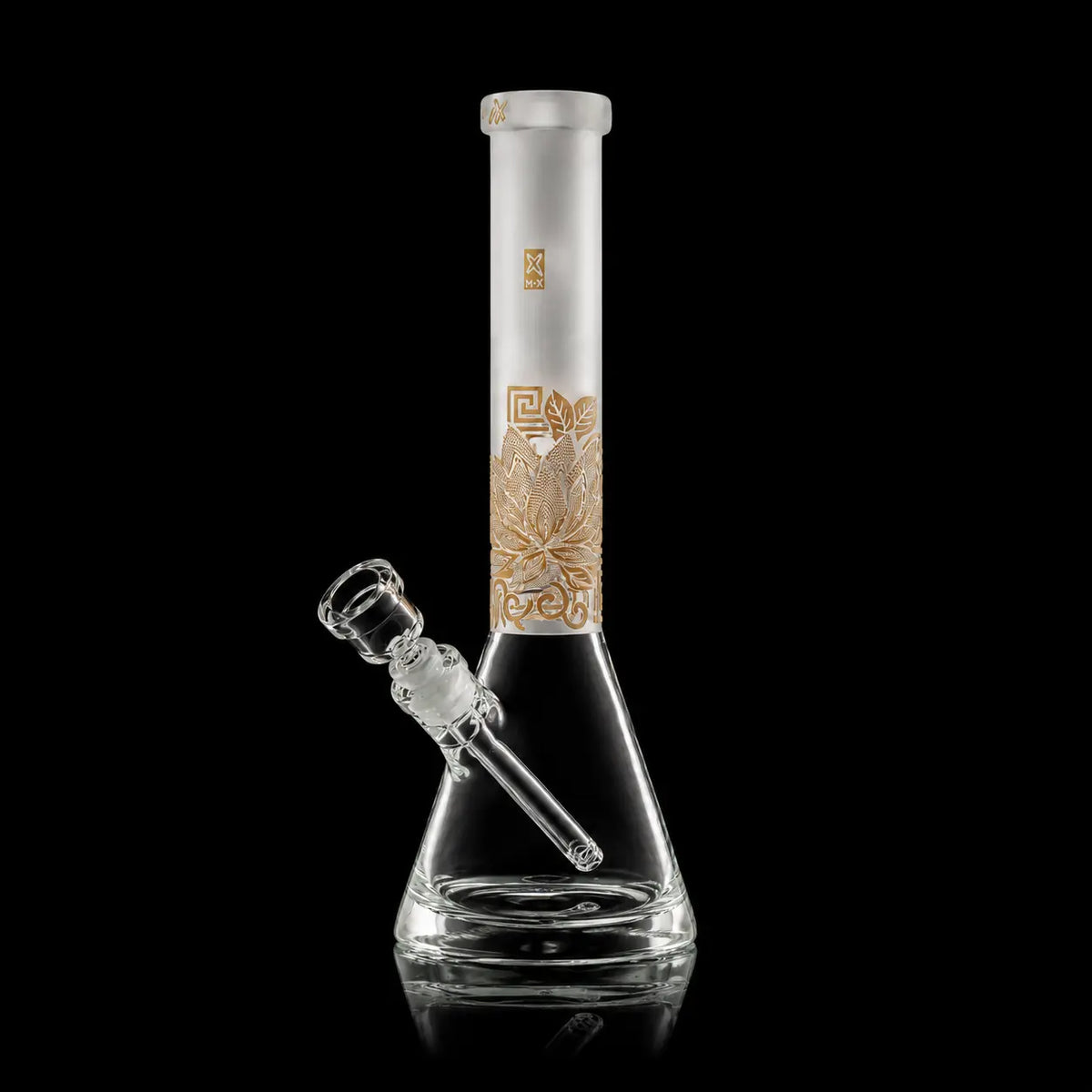 Bong de vidrio Lotus X de 14 pulgadas