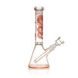 Bong de cristal tipo beaker Dragon Heart de 10"