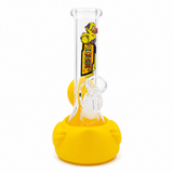 Bong de cristal Rock Glass SunnyQuack – Bong de cristal con forma de pato amarillo