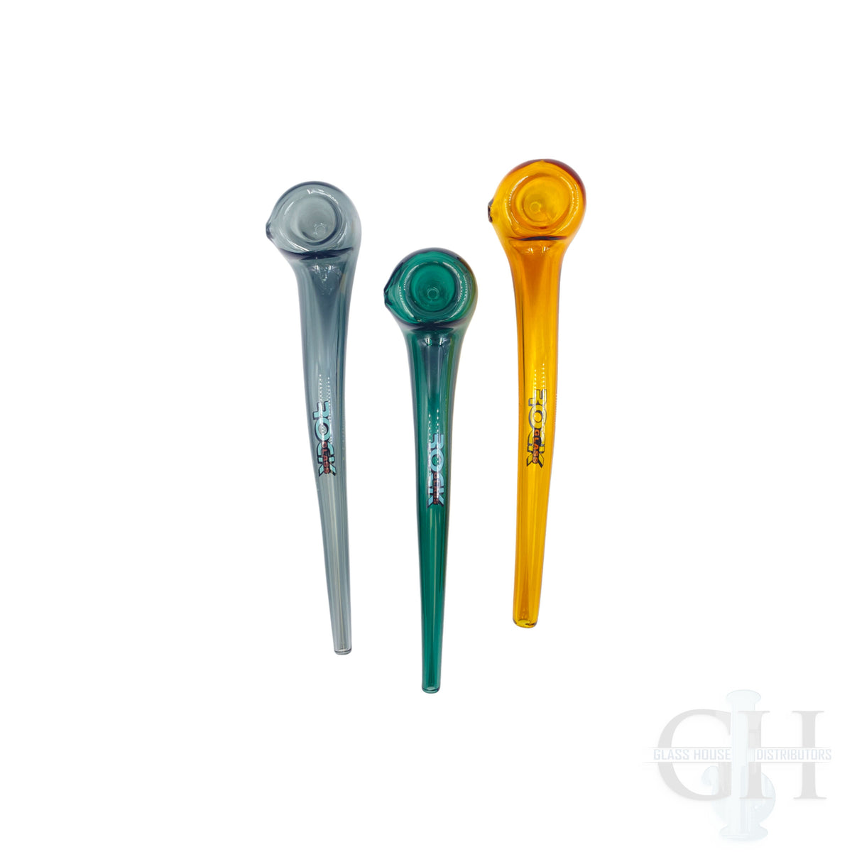 Pipa Sherlock Arcane de vidrio Rock de 6"