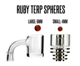 Small Ruby Terp Pearl 3-Pack (4mm)
