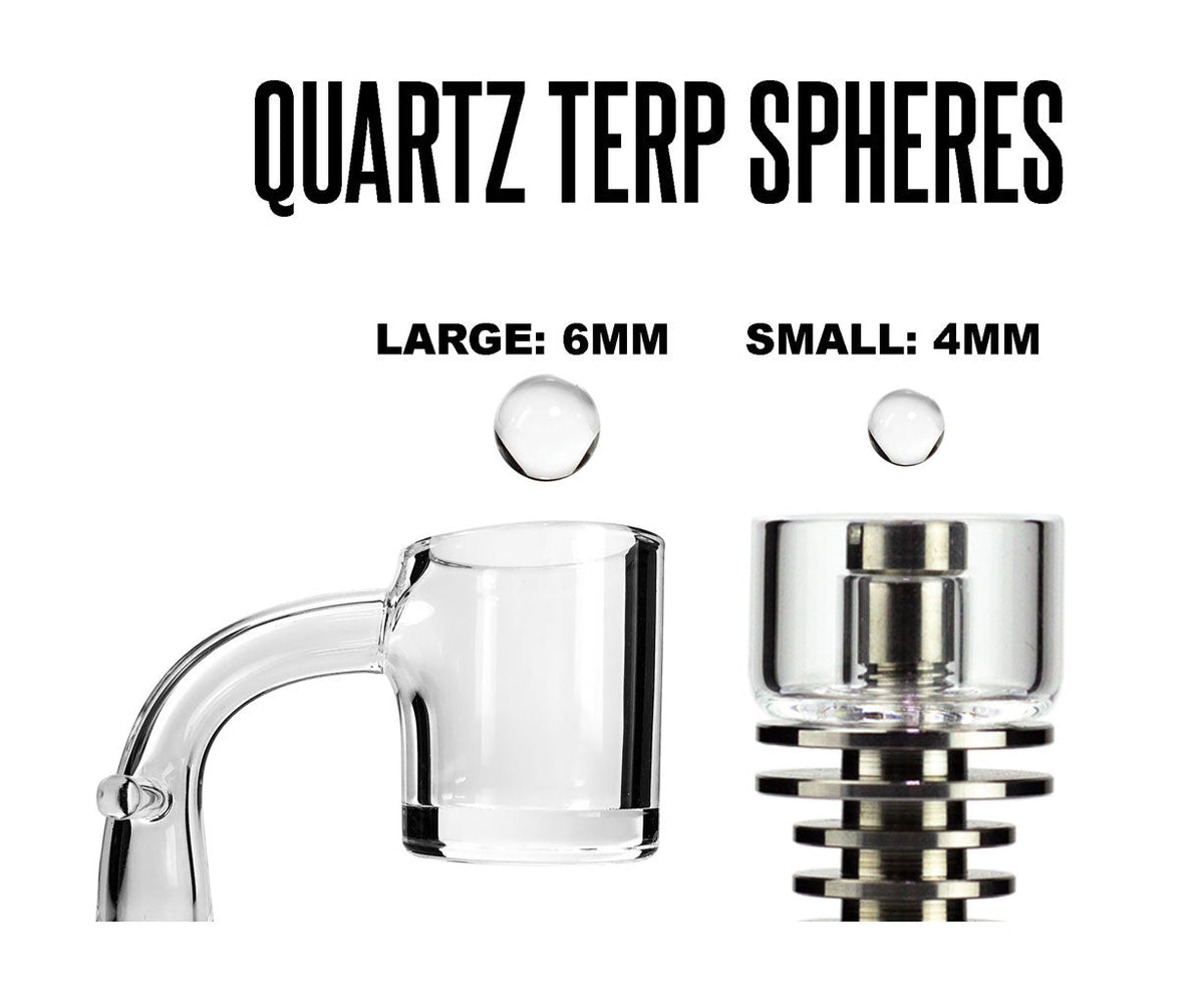 Small Quartz Terp Pearl 3-Pack (4mm)