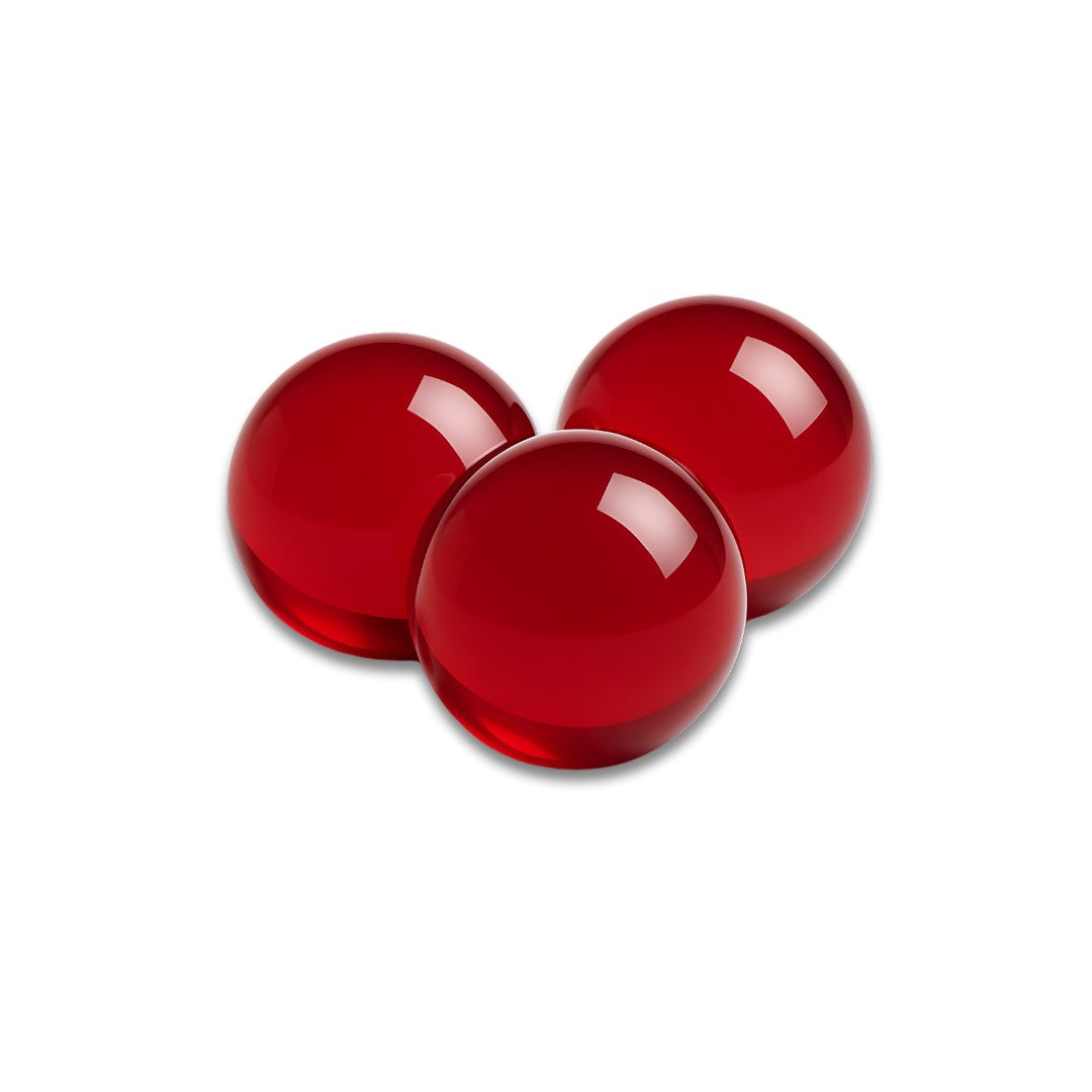 Ruby Terp Pearl 3-Pack (6mm)
