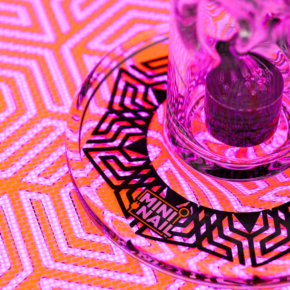 Backlit SlabPad Color Changing Dab Mat