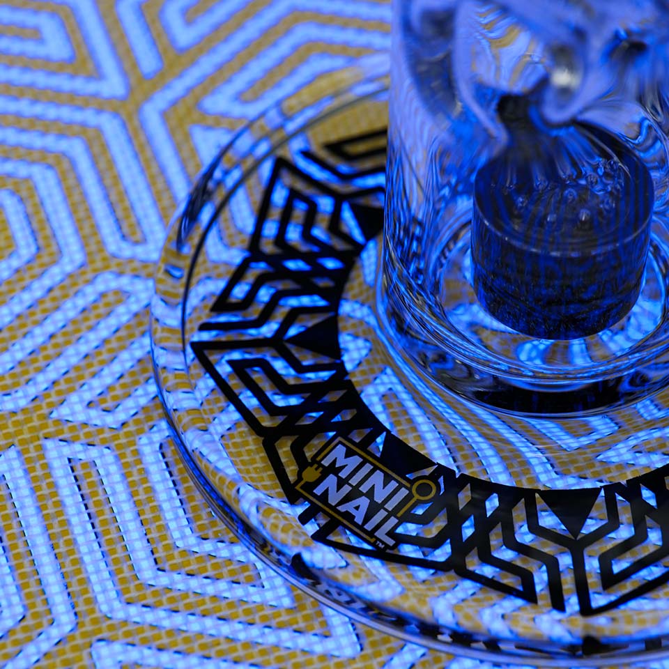 Backlit SlabPad Color Changing Dab Mat