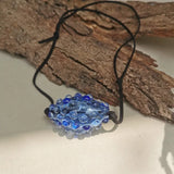 Hand Blown Glass Pendant - Style 9