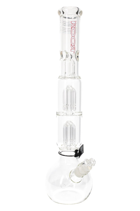 ROOR Tech 17吋雙樹狀過濾器氣泡底座煙槍 – 5毫米 – 貼花隨機出貨
