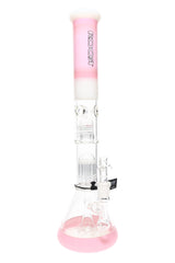 ROOR Tech Multicolor Stemless Beaker Bong – Multi Percs – 18″ – 5 mm