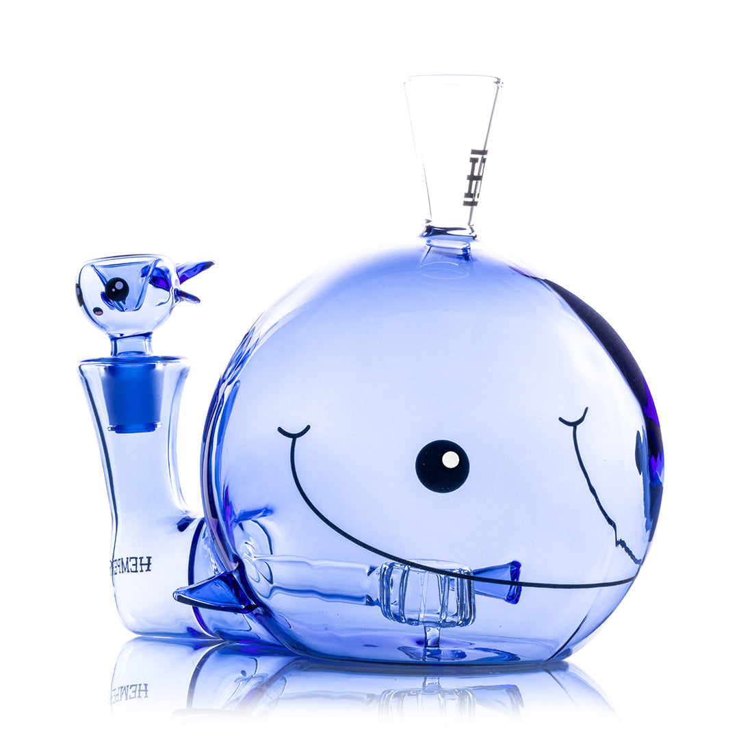 HEMPER- Blue Whale XL Bong 6.25"