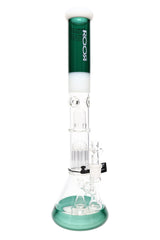ROOR Tech Multicolor Stemless Beaker Bong – Multi Percs – 18″ – 5 mm