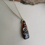 Hand Blown Glass Pendant - Style 4