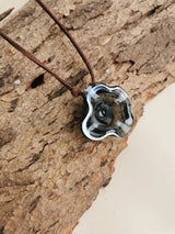 Hand Blown Glass Pendant - Style 12