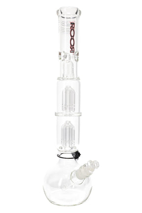 ROOR Tech 17吋雙樹狀過濾器氣泡底座煙槍 – 5毫米 – 貼花隨機出貨