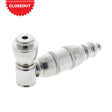 NICKEL MEDIUM CHAMBER HAND PIPES